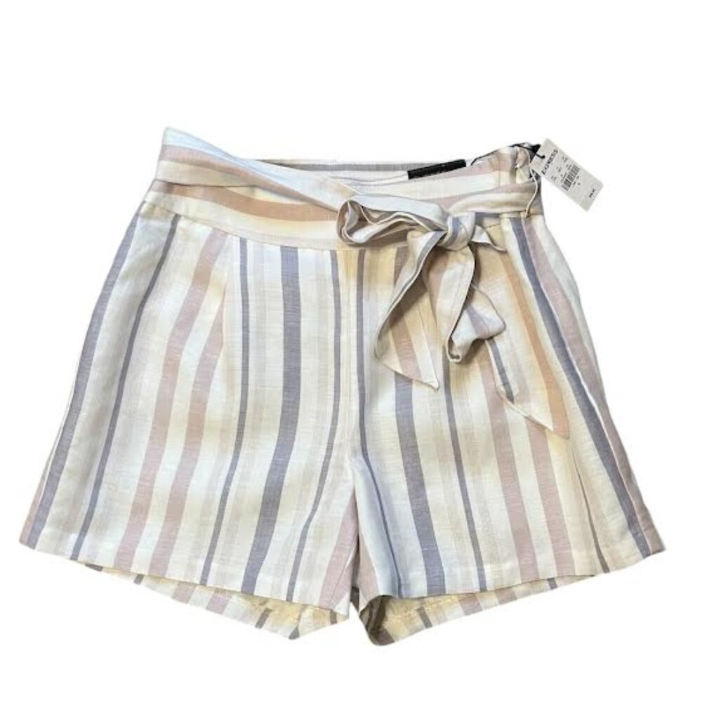 NWT Express High Waisted "Shortie" Shorts Size 4